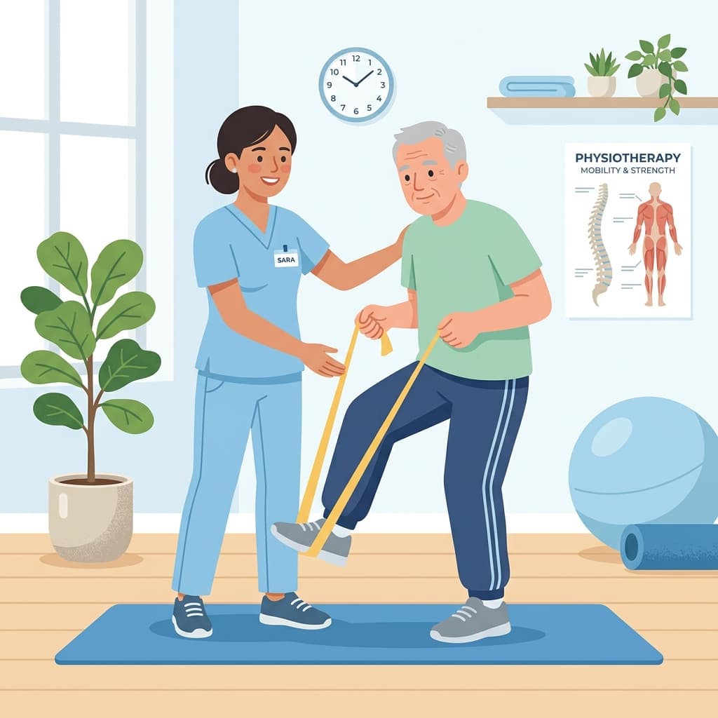 Physical Therapy Illustration